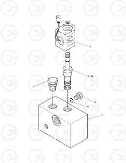 4240 PILOT VALVE SOLAR 255LC-V, Doosan