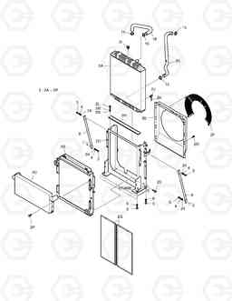 1120 RADIATOR SOLAR 225LC-V, Doosan