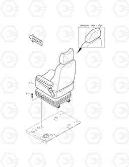 1420 SEAT MOUNTING-EUROPE & U.S.A SOLAR 225LC-V, Doosan