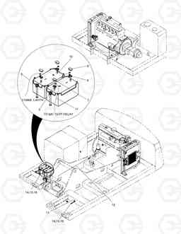 1730 ELECTRIC WIRING(1)-BATTERY SOLAR 225LC-V, Doosan