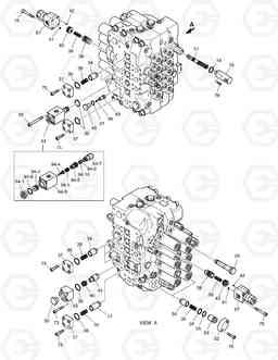 4430 CONTROL VALVE(3) - KVMG270 SOLAR 225LC-V, Doosan
