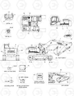 5130 NAME PLATE-EUROPE SOLAR 225LC-V, Doosan