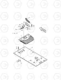 6210 FLOOR PLATE-TILTING SOLAR 225LC-V, Doosan