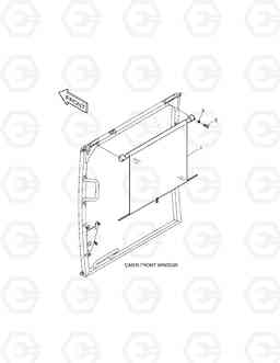 6220 SUN VISOR ASS'Y SOLAR 225LC-V, Doosan