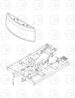 6710 COUNTER WEIGHT-LONG FRONT SOLAR 225LC-V, Doosan