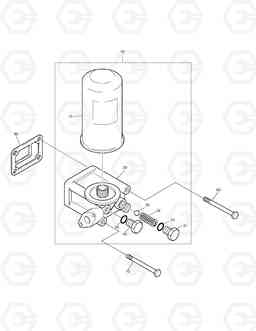 008 OIL FILTER MEGA250-VT(TIER-II), Doosan