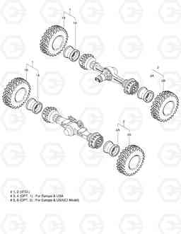 1155 WHEEL ASS'Y MEGA250-VT(TIER-II), Doosan