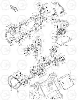 1200 CONTROL VALVE PIPING-3 SPOOL MEGA250-VT(TIER-II), Doosan