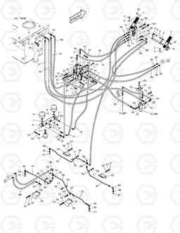 1230 BRAKE PIPING MEGA250-VT(TIER-II), Doosan