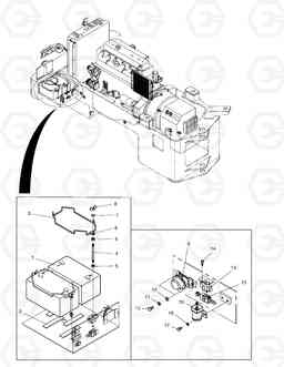 1460 ELECTRIC PARTS(4)-BATTERY MEGA250-VT(TIER-II), Doosan