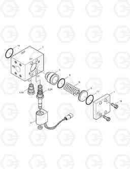 3580 SOLENOID VALVE-LIS MEGA250-VT(TIER-II), Doosan