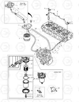 023 FUEL LINE SOLAR 55W-V SUPER, Doosan