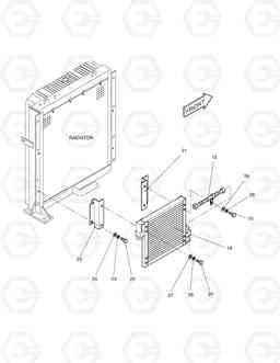 1600 AIR CONDITIONER(2)-CONDENSOR SOLAR 55W-V SUPER, Doosan