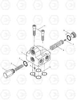 4360 PRIORITY VALVE SOLAR 55W-V SUPER, Doosan