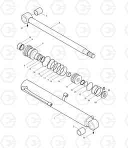 4400 BOOM CYLINDER-LOCK VALVE SOLAR 55W-V SUPER, Doosan