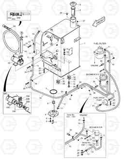 1170 FUEL TANK ASS'Y SOLAR 55W-V SUPER, Doosan