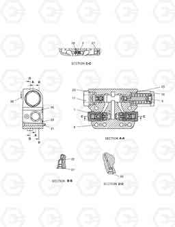 4280 COUNTER BALANCE VALVE SOLAR 55W-V SUPER, Doosan