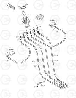 1350 PILOT PIPING(7) SOLAR 225NLC-V, Doosan