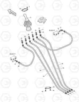 1360 PILOT PIPING(8) SOLAR 225NLC-V, Doosan