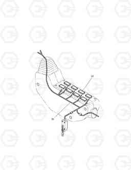 1660 ELECTRIC PARTS(3)-STAND L.H SOLAR 225NLC-V, Doosan