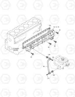 009 OIL COOLER MEGA160-E, Doosan