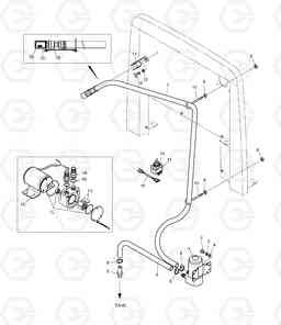 1580 FUEL FILLER PUMP MEGA160-E, Doosan