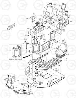 1240 CONTROL STAND ASS'Y MEGA160TC-E, Doosan