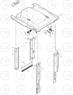 1305 SHEET ASS'Y MEGA160TC-E, Doosan