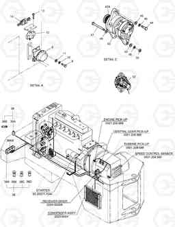 1460 ELECTRIC PARTS(6)-ALTERNATOR MEGA160TC-E, Doosan