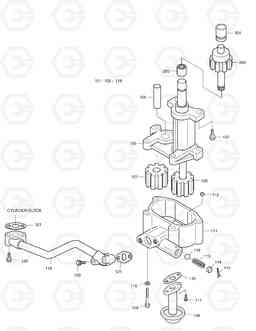 180 OIL PUMP MEGA160TC-E, Doosan