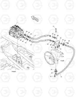 1230 MAIN PIPING(1)-PUMP SOLAR 175LC-V, Doosan