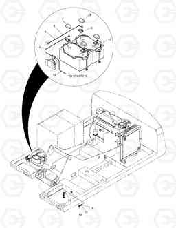 1700 ELECTRIC WIRING(1)-BATTERY SOLAR 175LC-V, Doosan