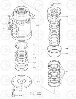 2170 CENTER JOINT SOLAR 175LC-V, Doosan