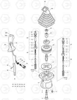 4210 REMOTE CONTROL VALVE-3 SWITCH SOLAR 175LC-V, Doosan