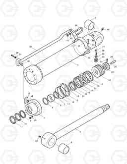 4290 ARM CYLINDER SOLAR 175LC-V, Doosan