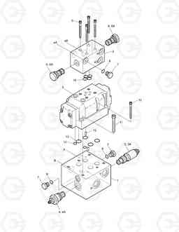 4430 OPTION VALVE SOLAR 175LC-V, Doosan