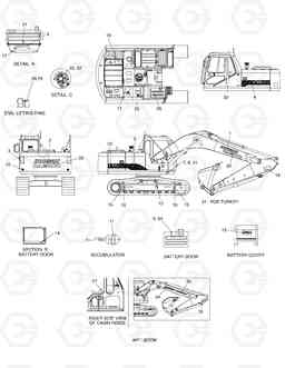 5130 NAME PLATE-EUROPE SOLAR 175LC-V, Doosan
