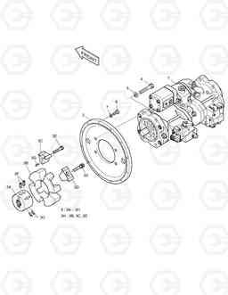 1160 PUMP ASS'Y SOLAR 210W-V, Doosan