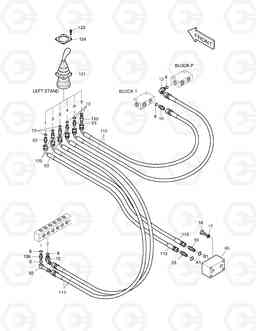 1330 PILOT PIPING(4) SOLAR 210W-V, Doosan