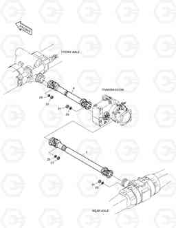 2140 POWER TRAIN(4)-SHAFT SOLAR 210W-V, Doosan