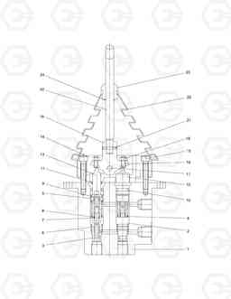 4320 REMOTE CONTROL VALVE-DOZER SOLAR 210W-V, Doosan