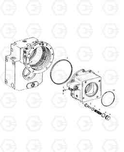 4580 INPUT HOUSING-TRANSMISSION SOLAR 210W-V, Doosan