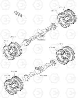 6280 POWER TRAIN - 10.0-20 16PR TIRE SOLAR 210W-V, Doosan