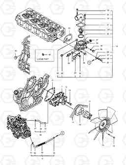 059 COOLING WATER PUMP SOLAR 75-V, Doosan