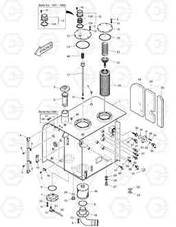 1170 OIL & FUEL TANK SOLAR 75-V, Doosan