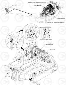 1510 ELECTRIC PARTS(7)-RELATED PARTS SOLAR 75-V, Doosan