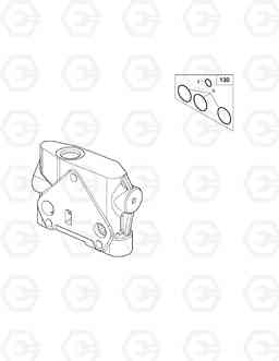 4260 INLET BLOCK-CONTROL VALVE SOLAR 75-V, Doosan