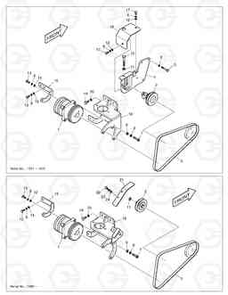 6190 COMPRESSOR ASS'Y SOLAR 75-V, Doosan