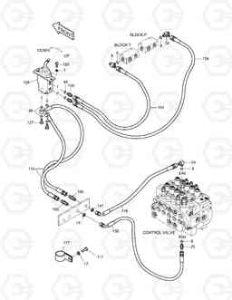 1350 PILOT PIPING(6) SOLAR 140W-V, Doosan