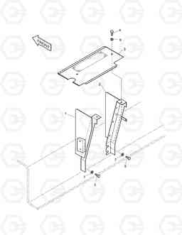 1630 SUPPORT-CONDENSER SOLAR 140W-V, Doosan